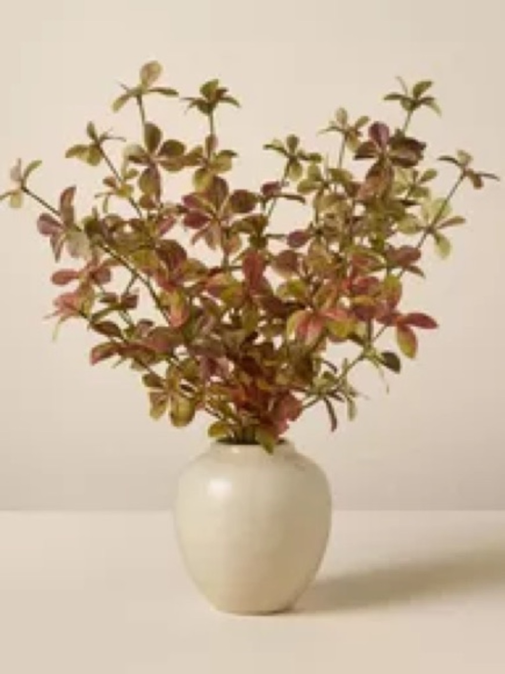 17" Faux Rusted Quince Leaf Fall Arrangement-Hearth & Hand Magnolia
